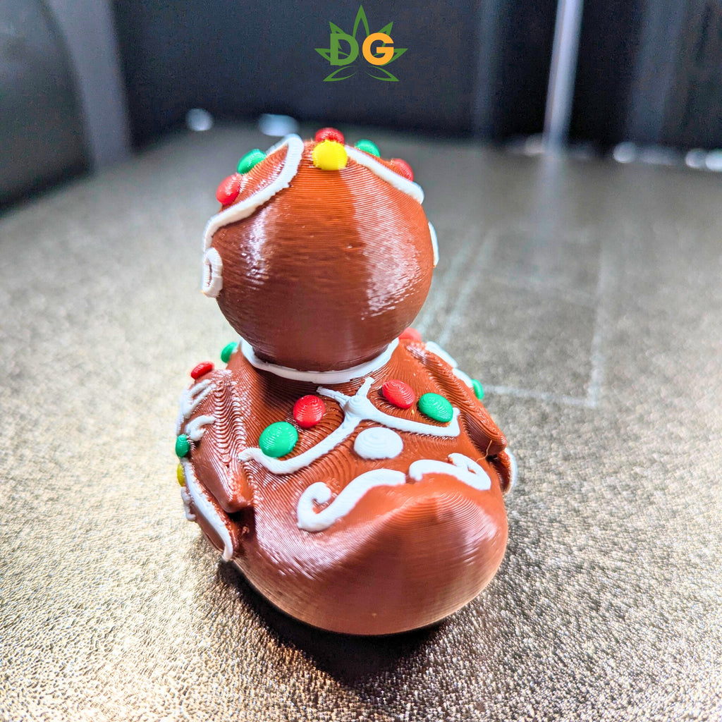 Colorful Gingerbread Duck Companion | Christmas Jeep Accessory