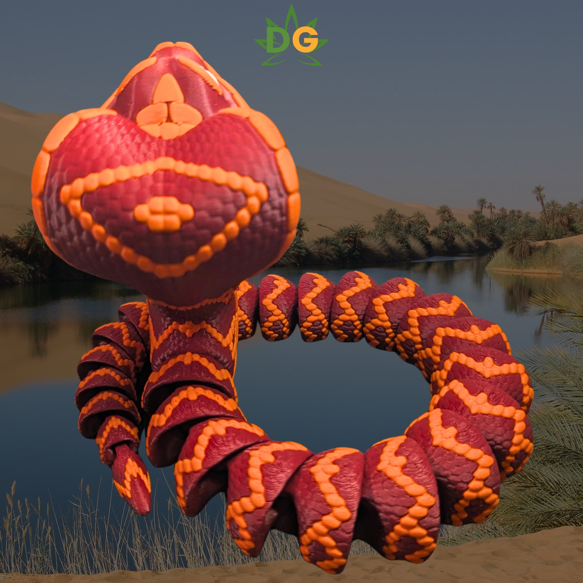 Cute Cuddly King Cobra Flexi | For Snake Enthusiast