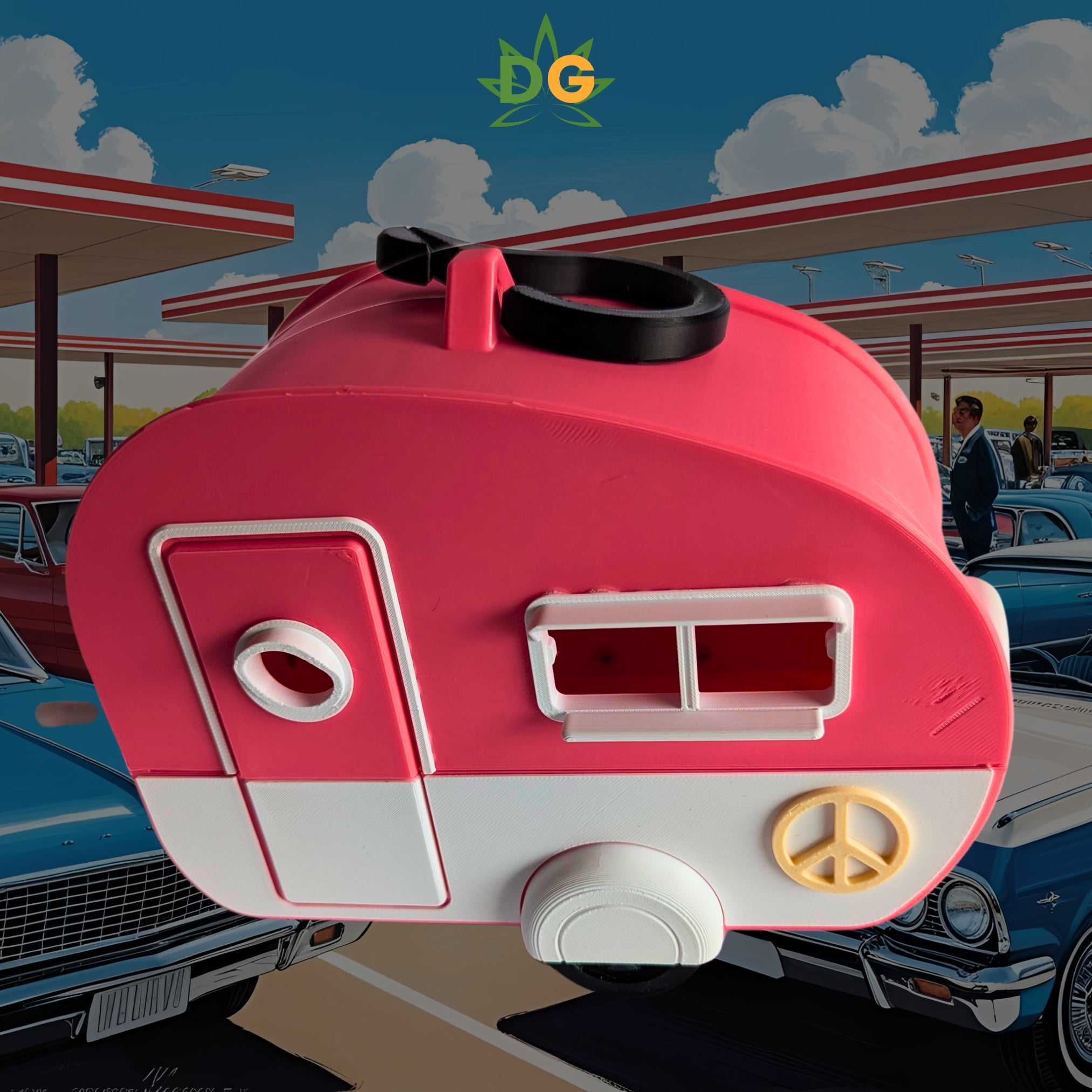 Retro Roamer Birdhouse: A Nomadic Nesting Retreat