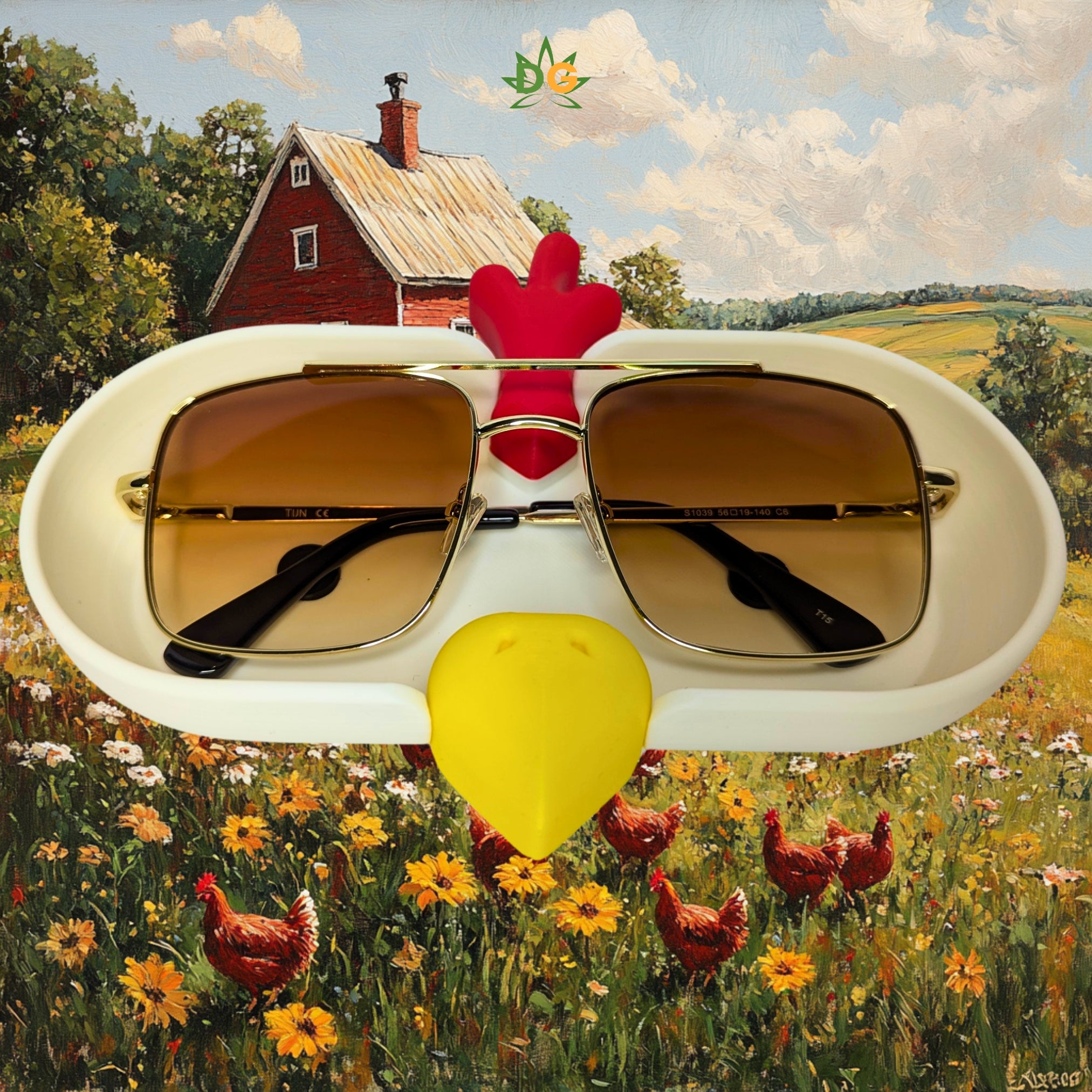 Adorable Animal Glasses Tray – Assortment of Animal Designs – Cute Eyewear or Sunglasses Tray for Home Decor and Gifts