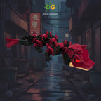 Articulated Gothic Devil Dragon Flexi