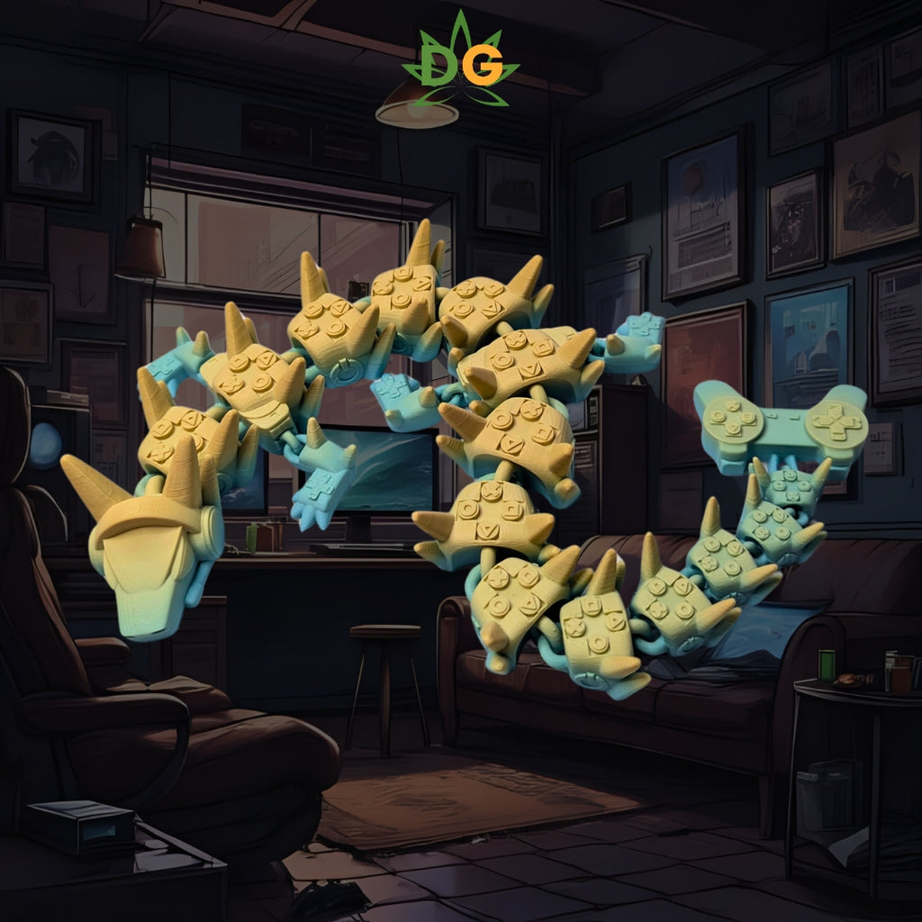 Articulated Flexi Gamer Dragon