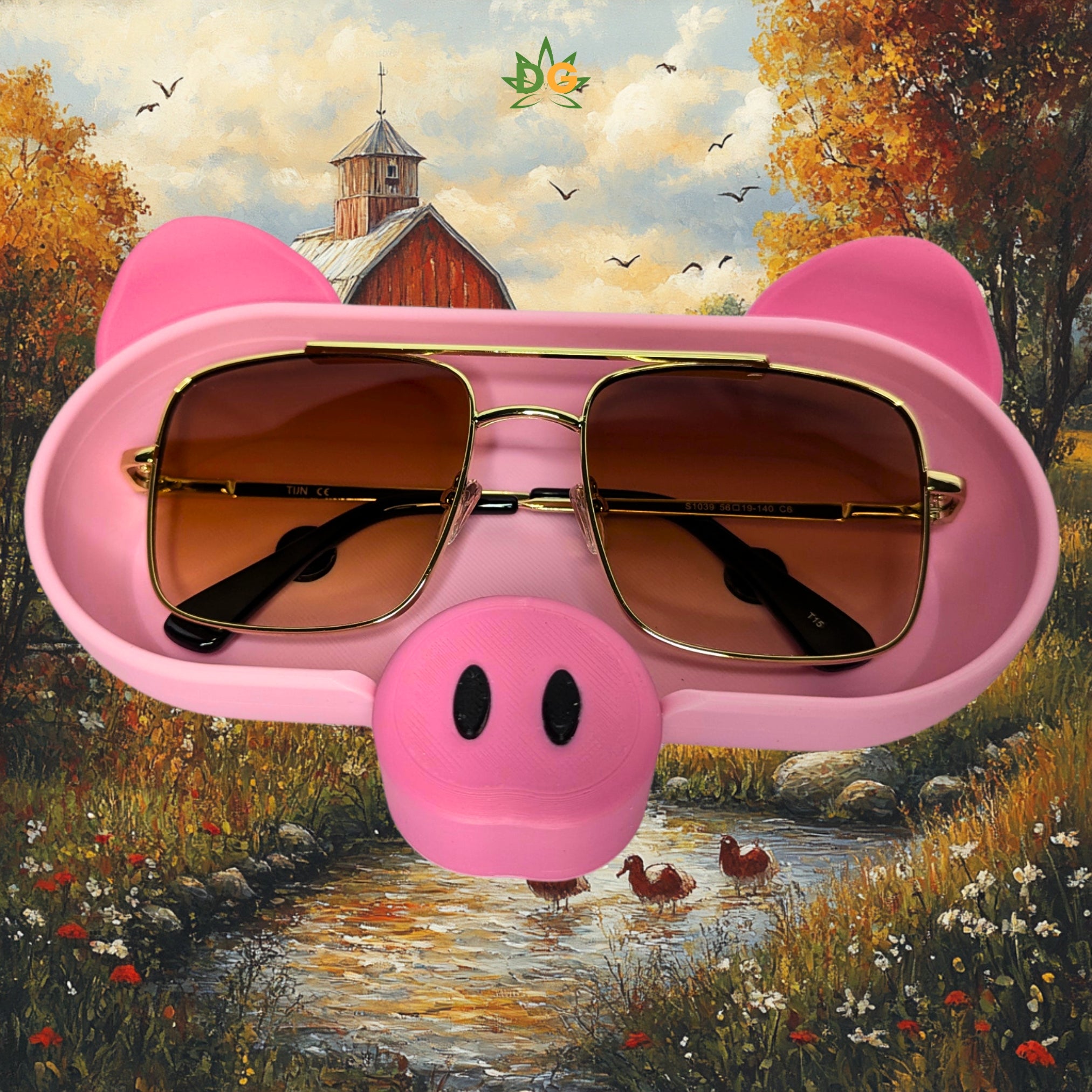 Adorable Animal Glasses Tray – Assortment of Animal Designs – Cute Eyewear or Sunglasses Tray for Home Decor and Gifts