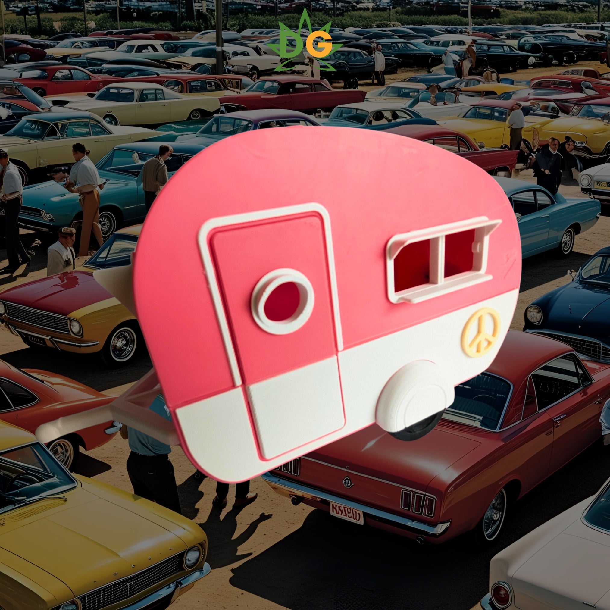 Retro Roamer Birdhouse: A Nomadic Nesting Retreat