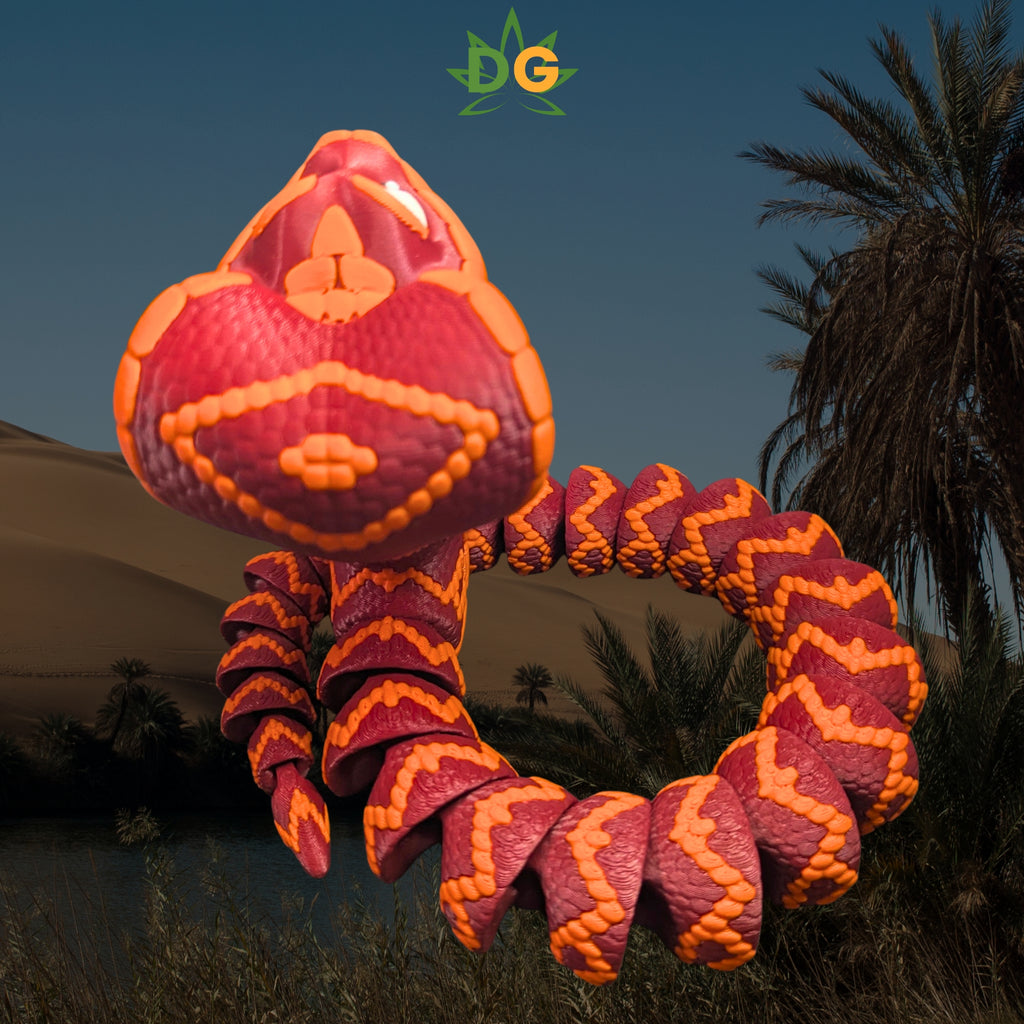 Cute Cuddly King Cobra Flexi | For Snake Enthusiast