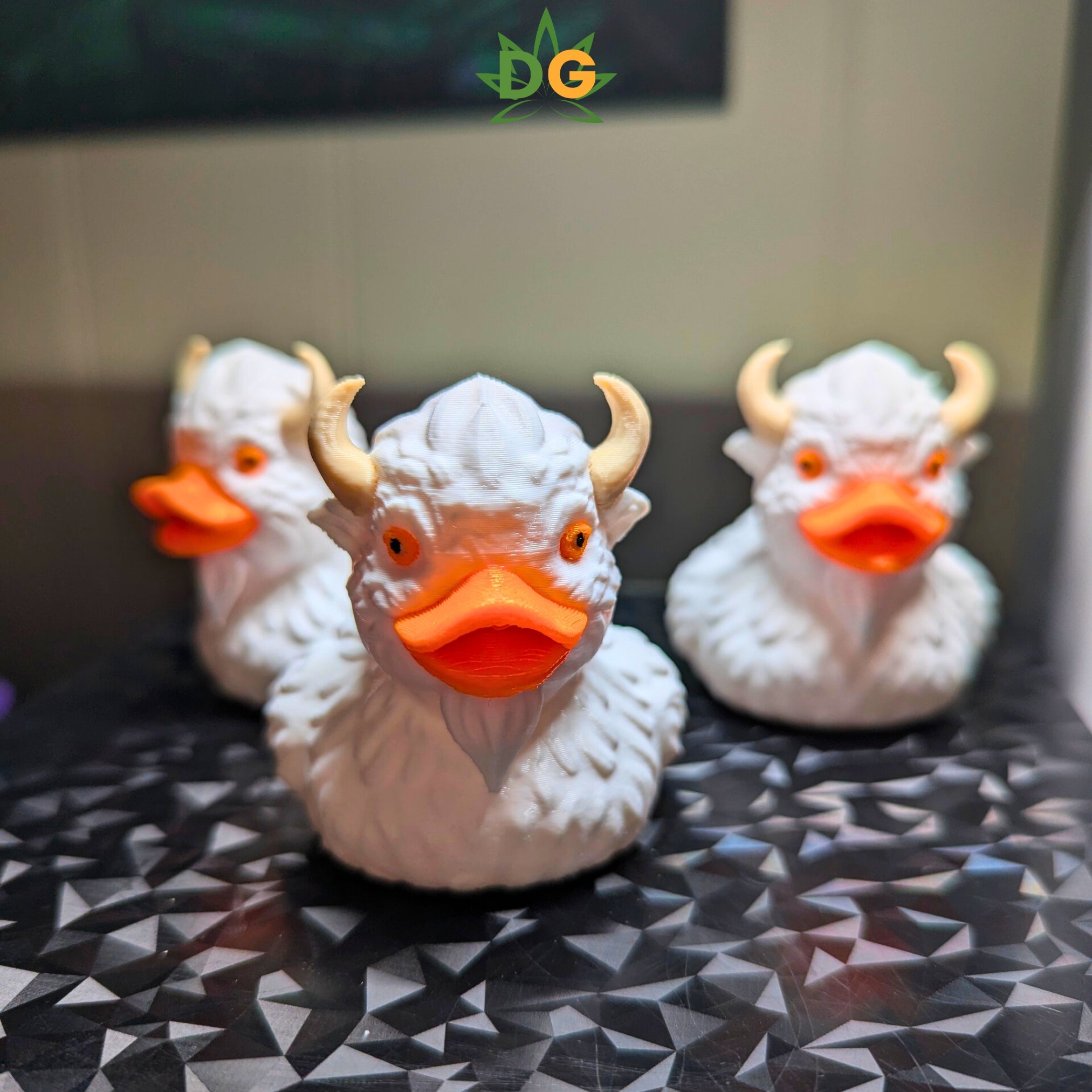 Albino Buffalo Duck | Limited Edition Dashboard Buddy