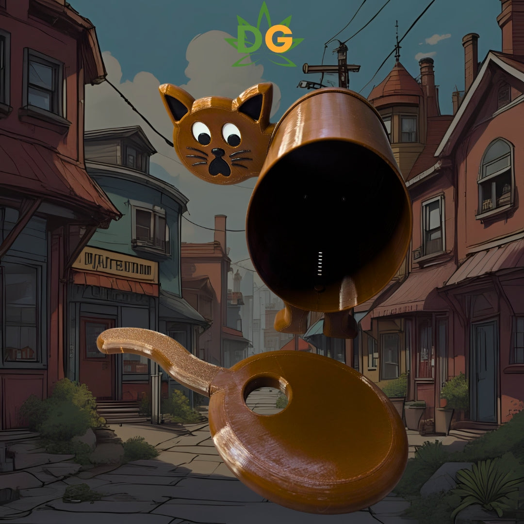 Surprised Cat Bird House: Funny & Cute Decor & Bird Home