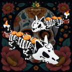 Articulated Calavera Dragon, Day of the Dead (Dia De Los Muertos) Flexi