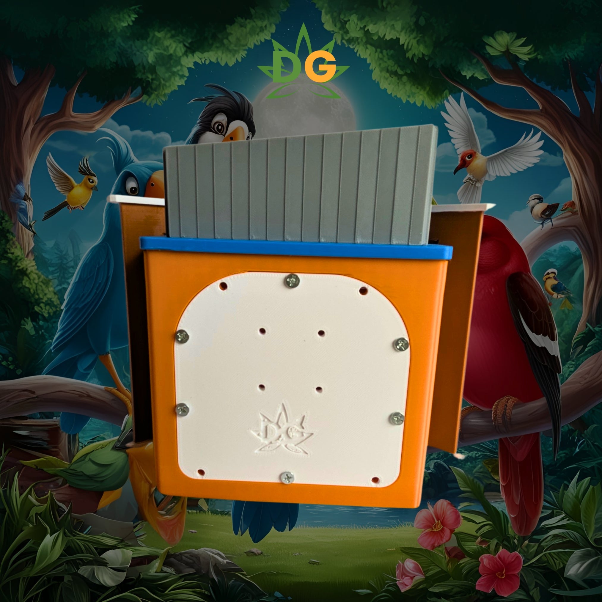 Toon Cottage Birdhouse: An Unconventionally Charming Haven