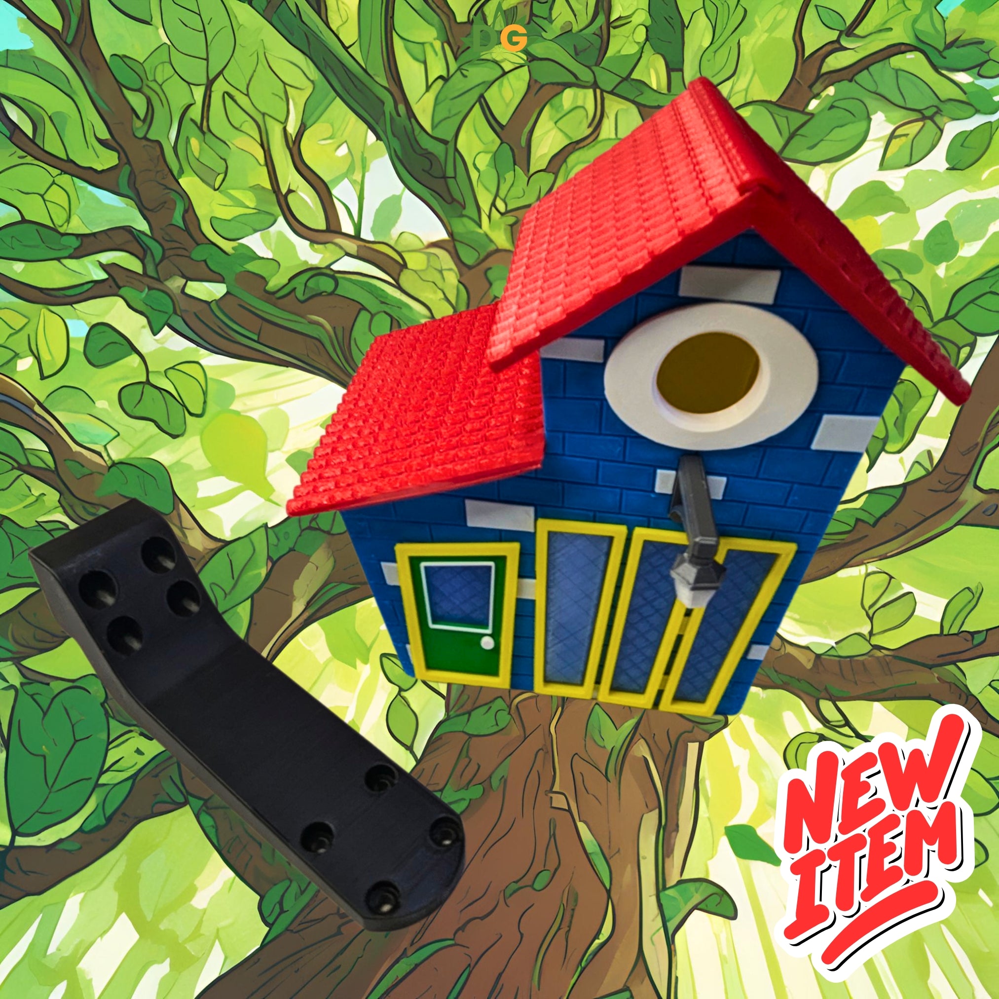 Toon-Tastic Birdhouse – A Playful Perch for Your Feathered Crew