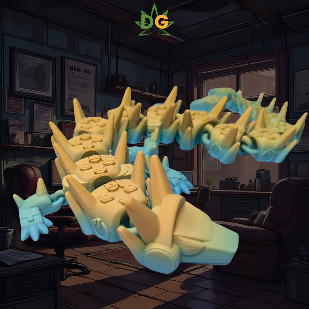 Articulated Flexi Gamer Dragon