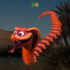 Cute Cuddly King Cobra Flexi | For Snake Enthusiast