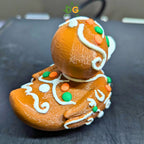 Colorful Gingerbread Duck Companion | Christmas Jeep Accessory