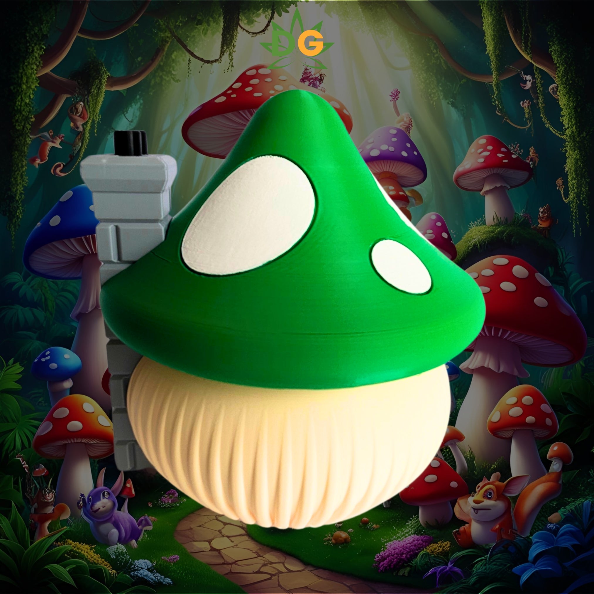 Enchanted Mushroom Birdhouse: A Novel Avian Dwelling