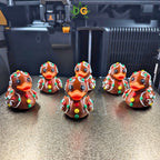 Colorful Gingerbread Duck Companion | Christmas Jeep Accessory