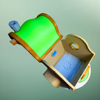 A Charming Hobbit Birdhouse Retreat for Your Feathered Friends - Observe Them Closely with Your Blink Camera!