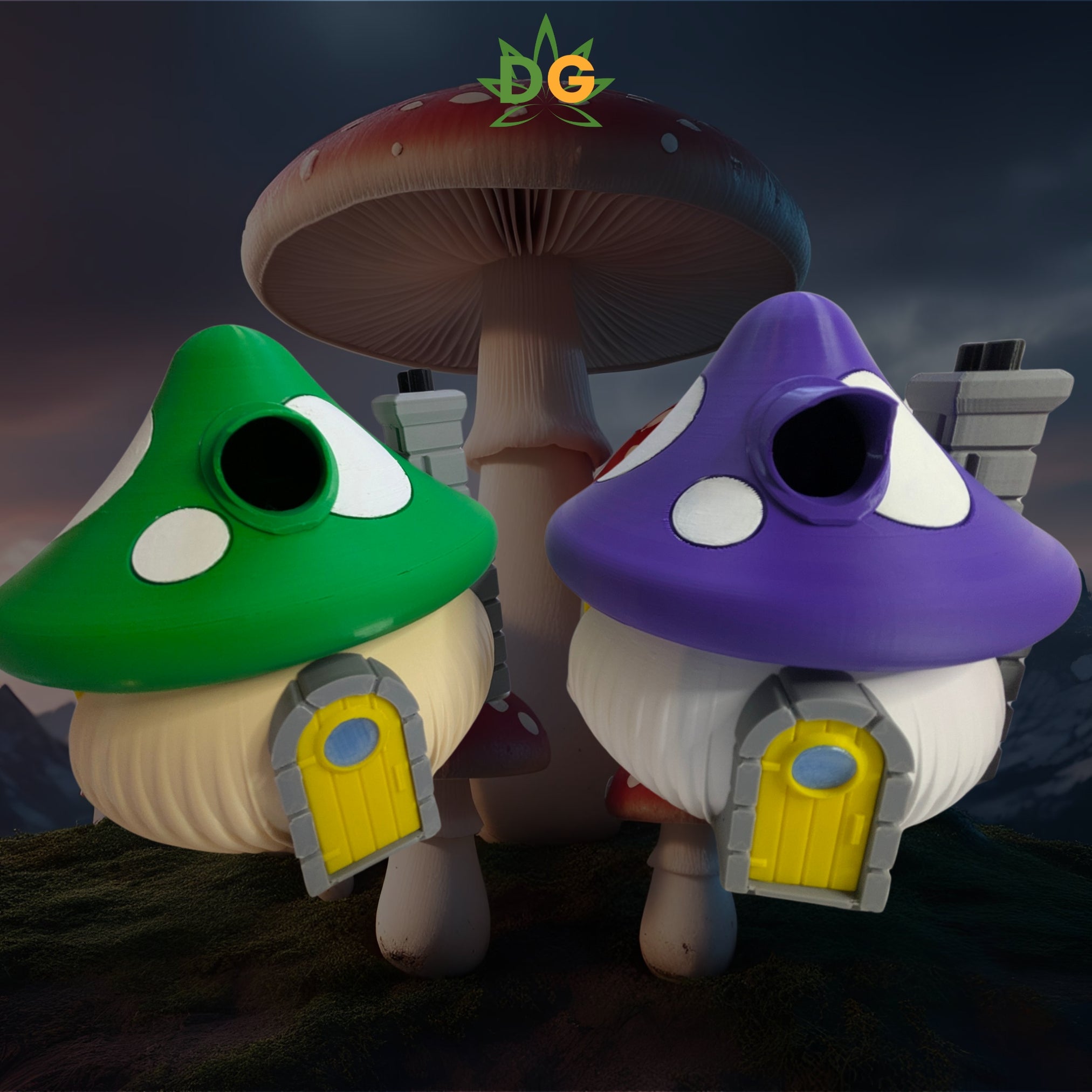 Enchanted Mushroom Birdhouse: A Novel Avian Dwelling