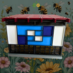 Sleek & Modern Birdfeeder: All-Weather Dining for Your Feathered Friends