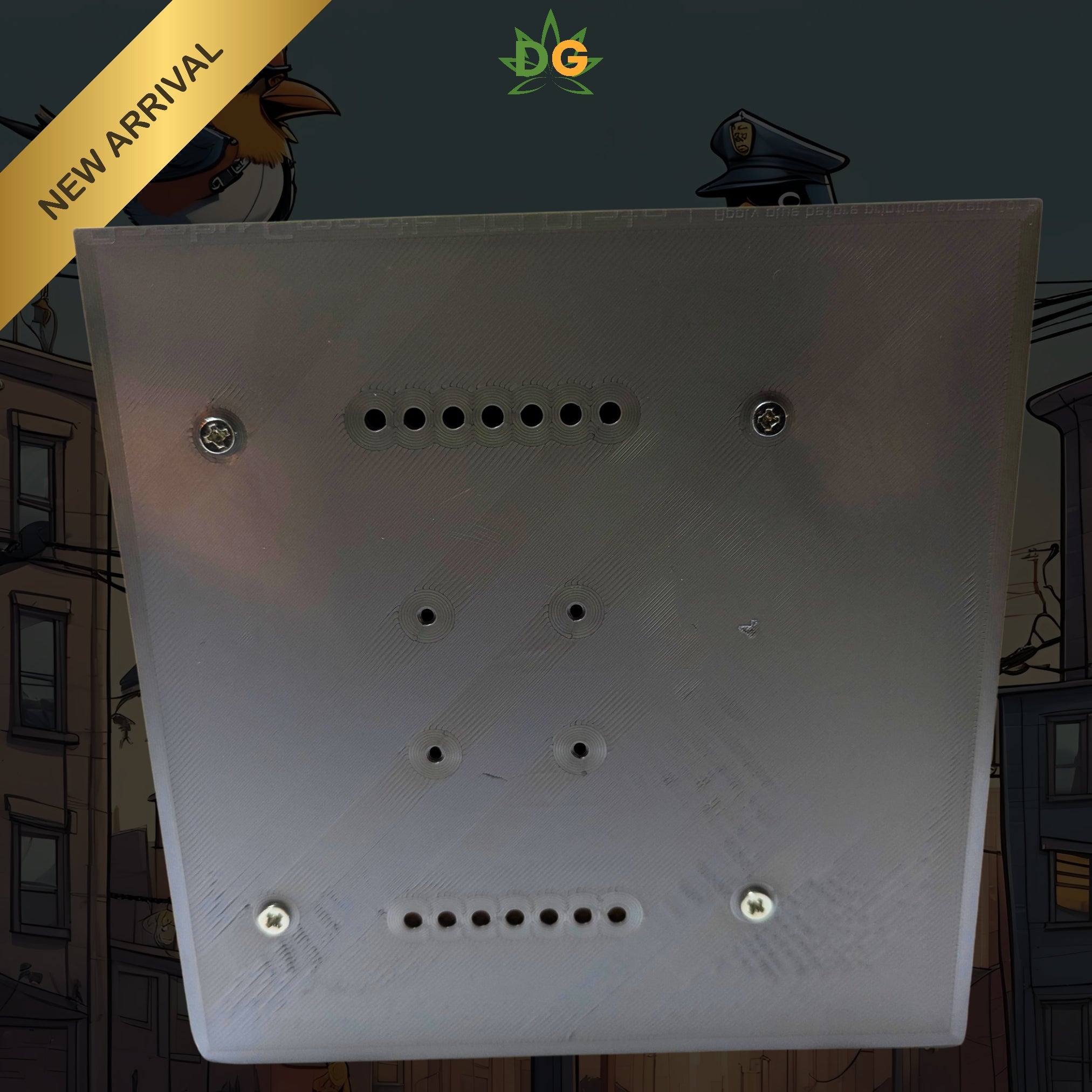 Exquisite Police Station Birdhouse - Outdoor Decor & Bird Shelter