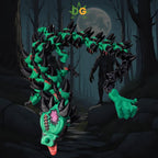 Flexi Zombie Dragon: Gothic Halloween Decor