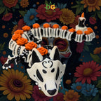 Articulated Calavera Dragon, Day of the Dead (Dia De Los Muertos) Flexi