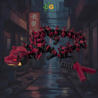 Articulated Gothic Devil Dragon Flexi