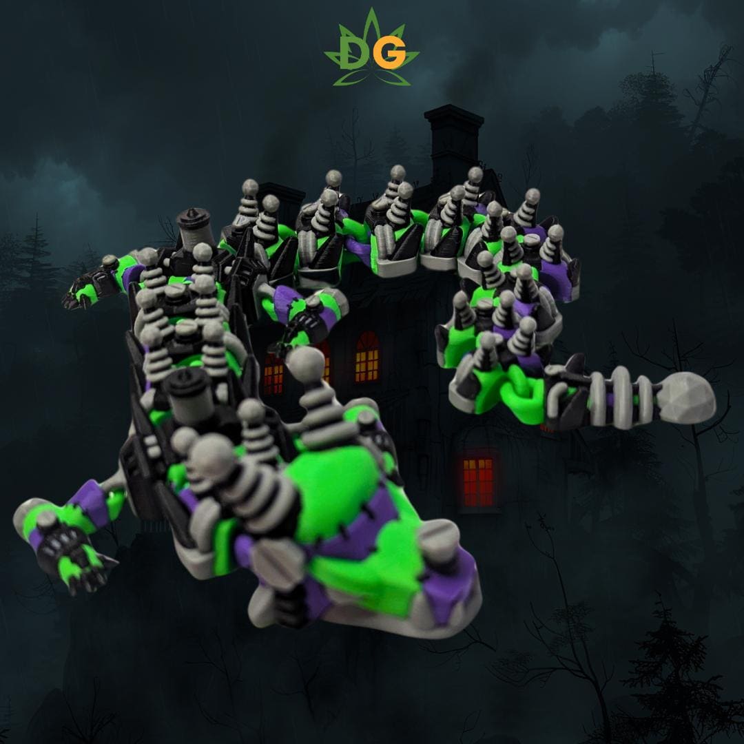 Articulated Frankenstein Dragon Flexi