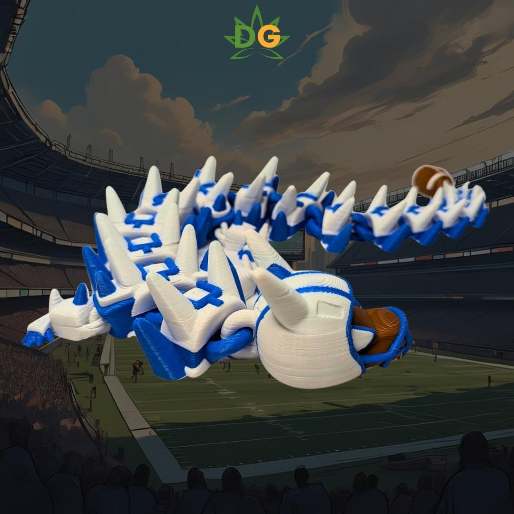 Articulated Football Dragon Flexi