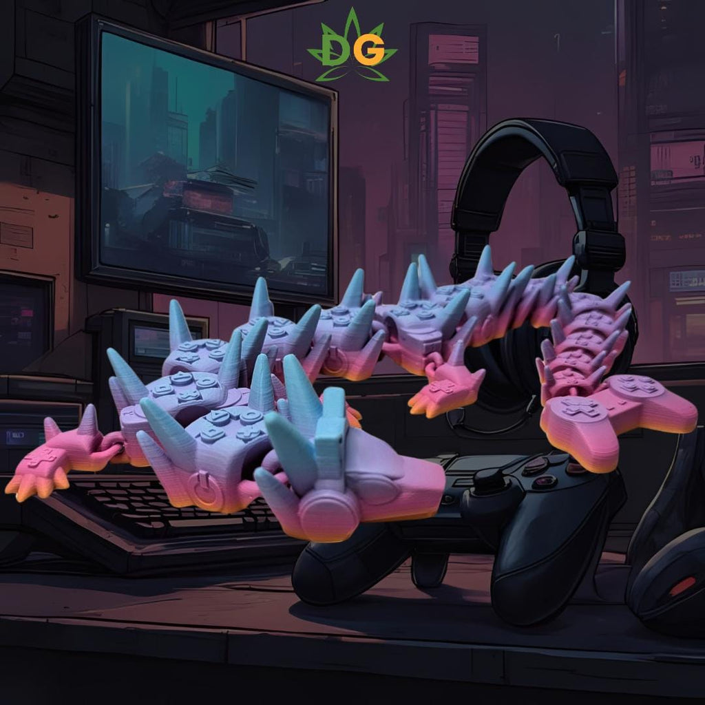 Articulated Flexi Gamer Dragon