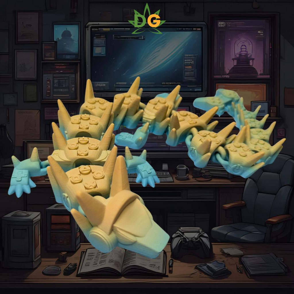 Articulated Flexi Gamer Dragon