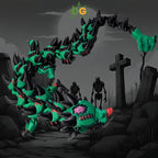 Flexi Zombie Dragon: Gothic Halloween Decor