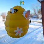 Elegant Beehive Bird House: Bright and beautiful decor & Bird Home